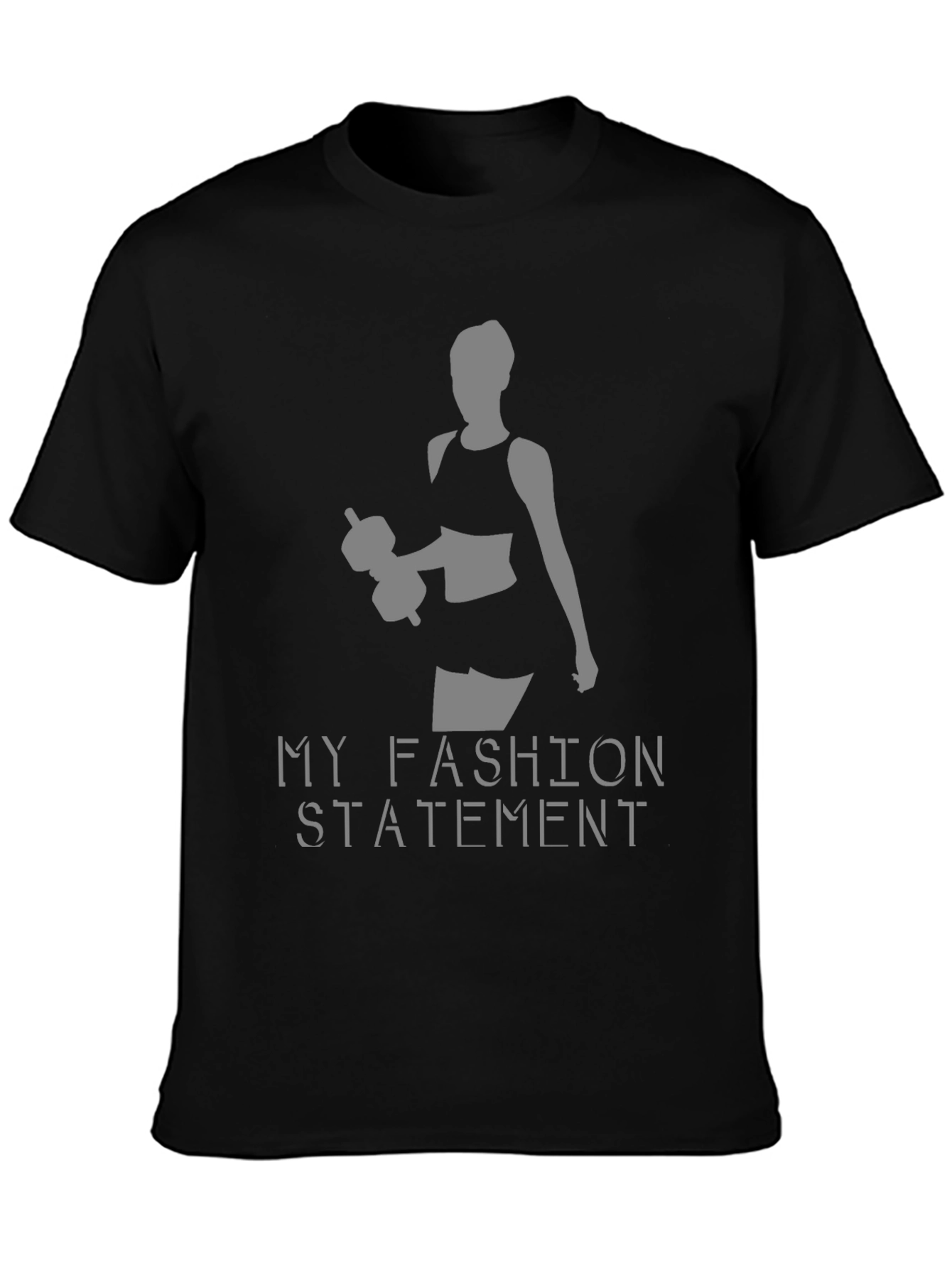 My Fashion Statement Black T-Shirt