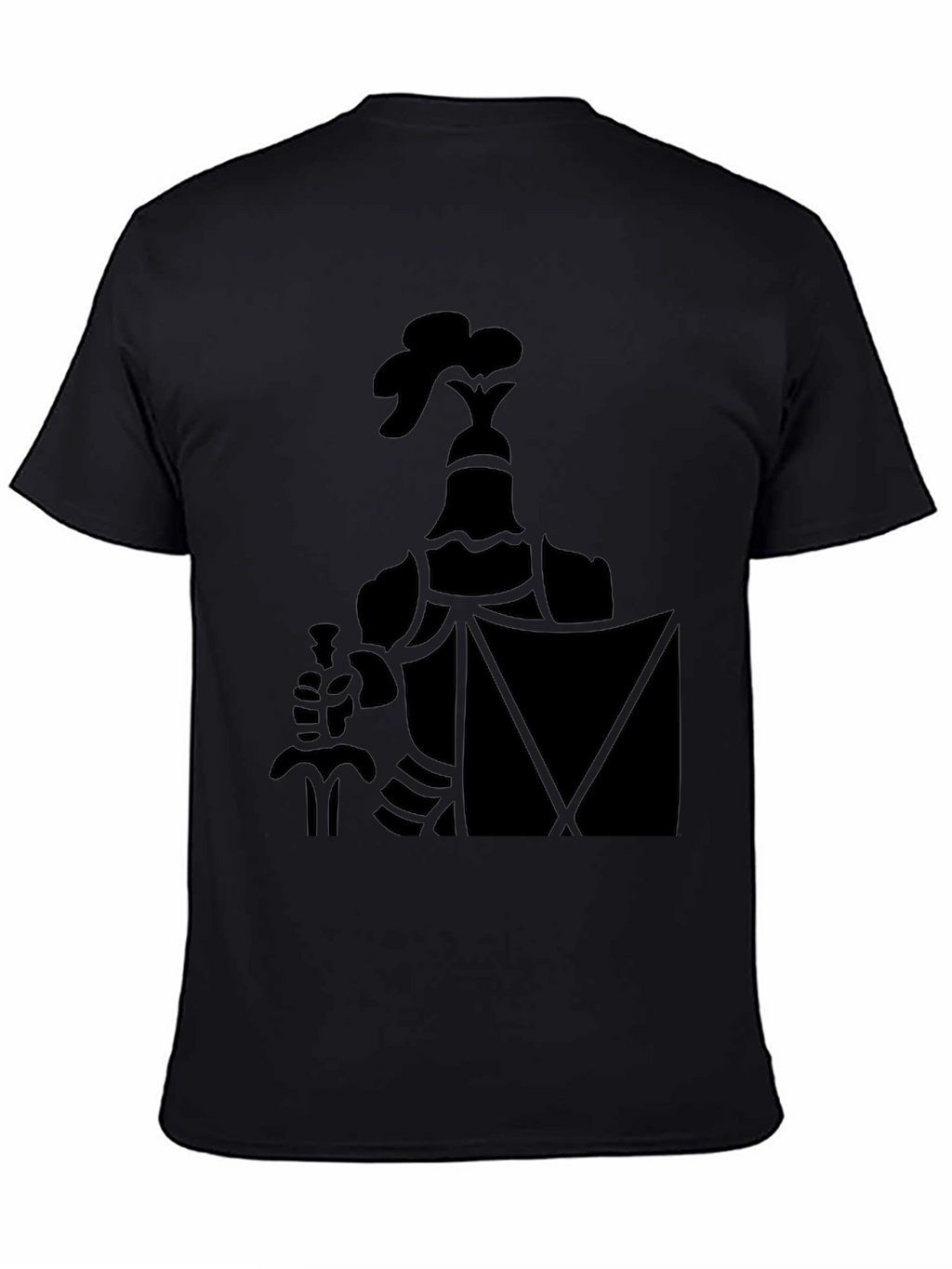 Black Knight Graphic Tee - Bold & Stylish