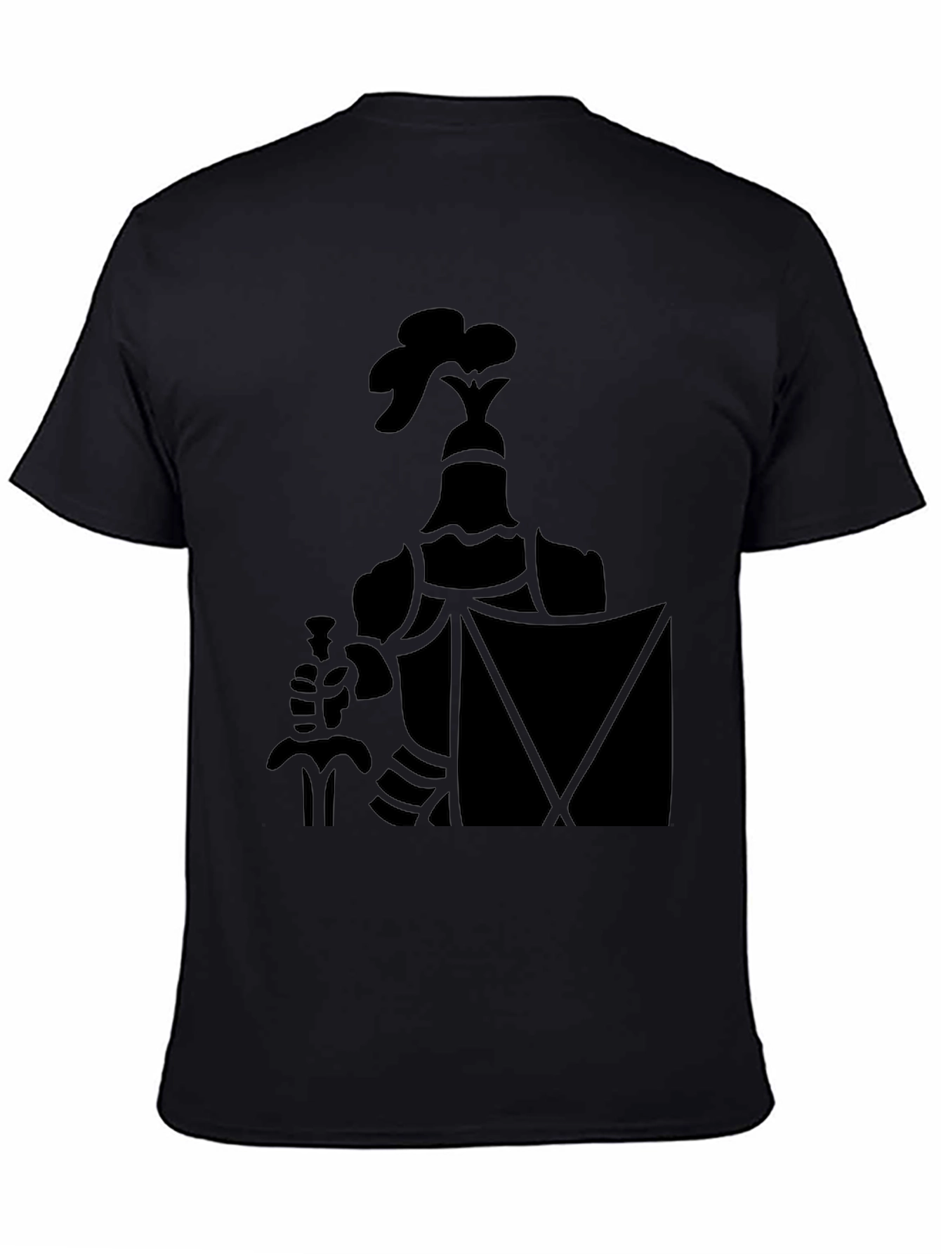 Black Knight Graphic Tee - Bold & Stylish