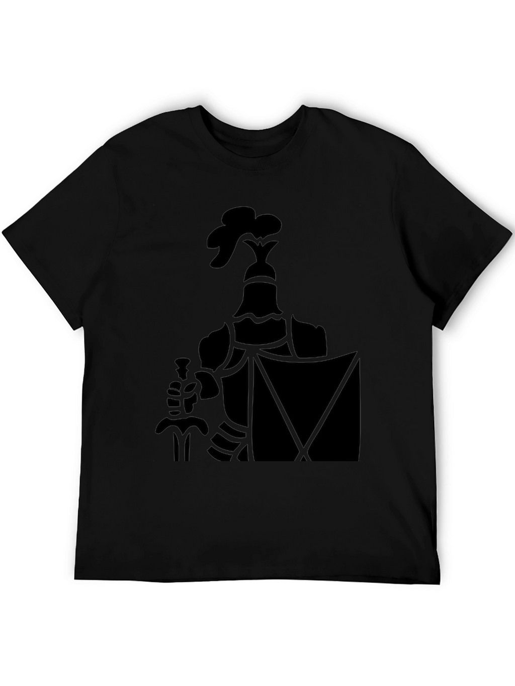Black Knight Graphic Tee - Bold & Stylish