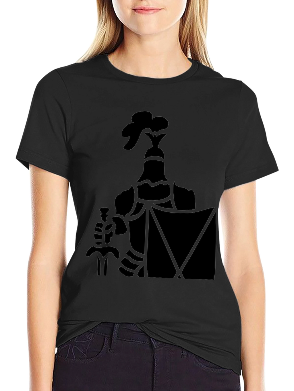 Black Knight Graphic Tee - Bold & Stylish
