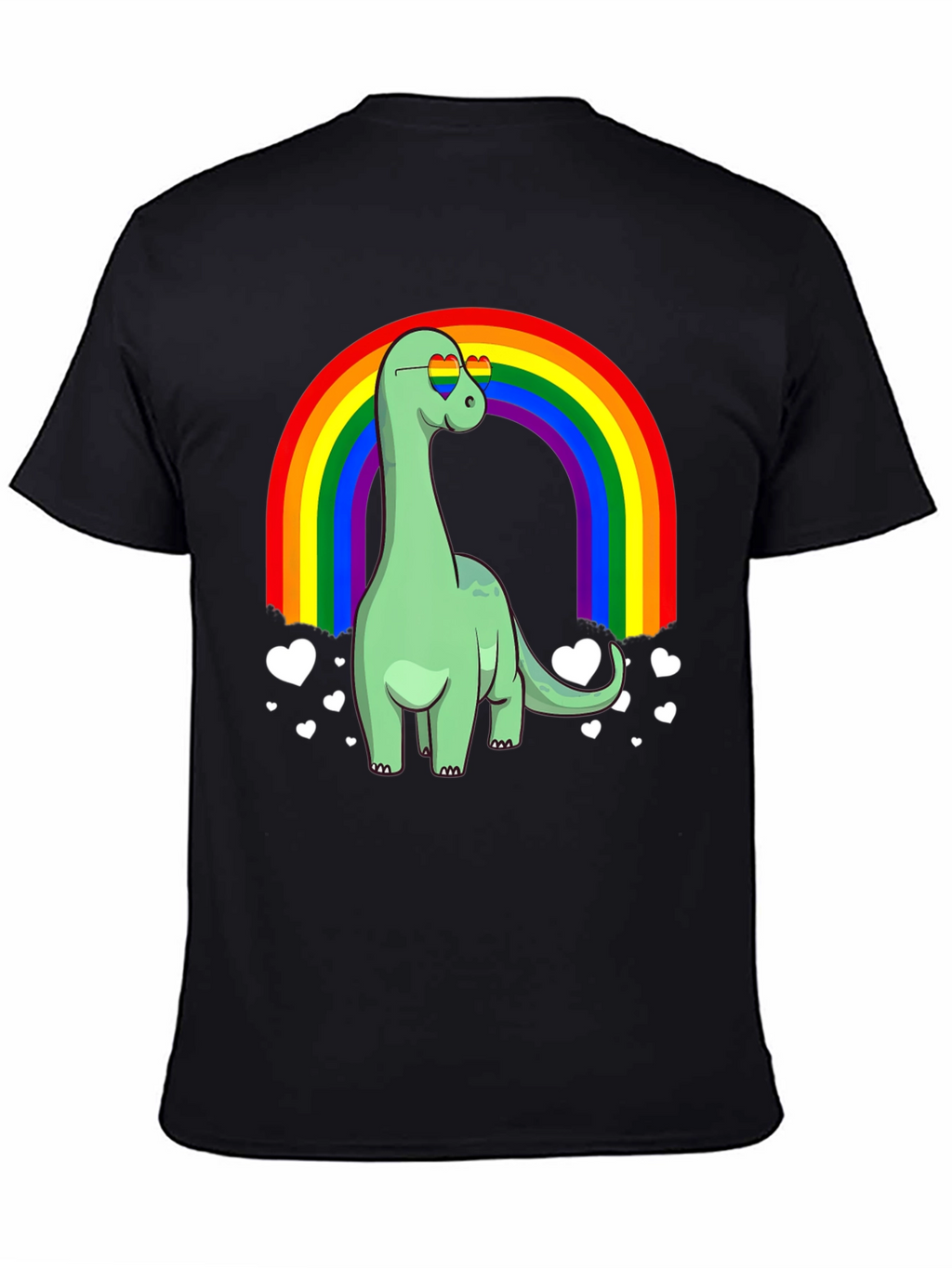 Dino Rainbow Pride T-Shirt