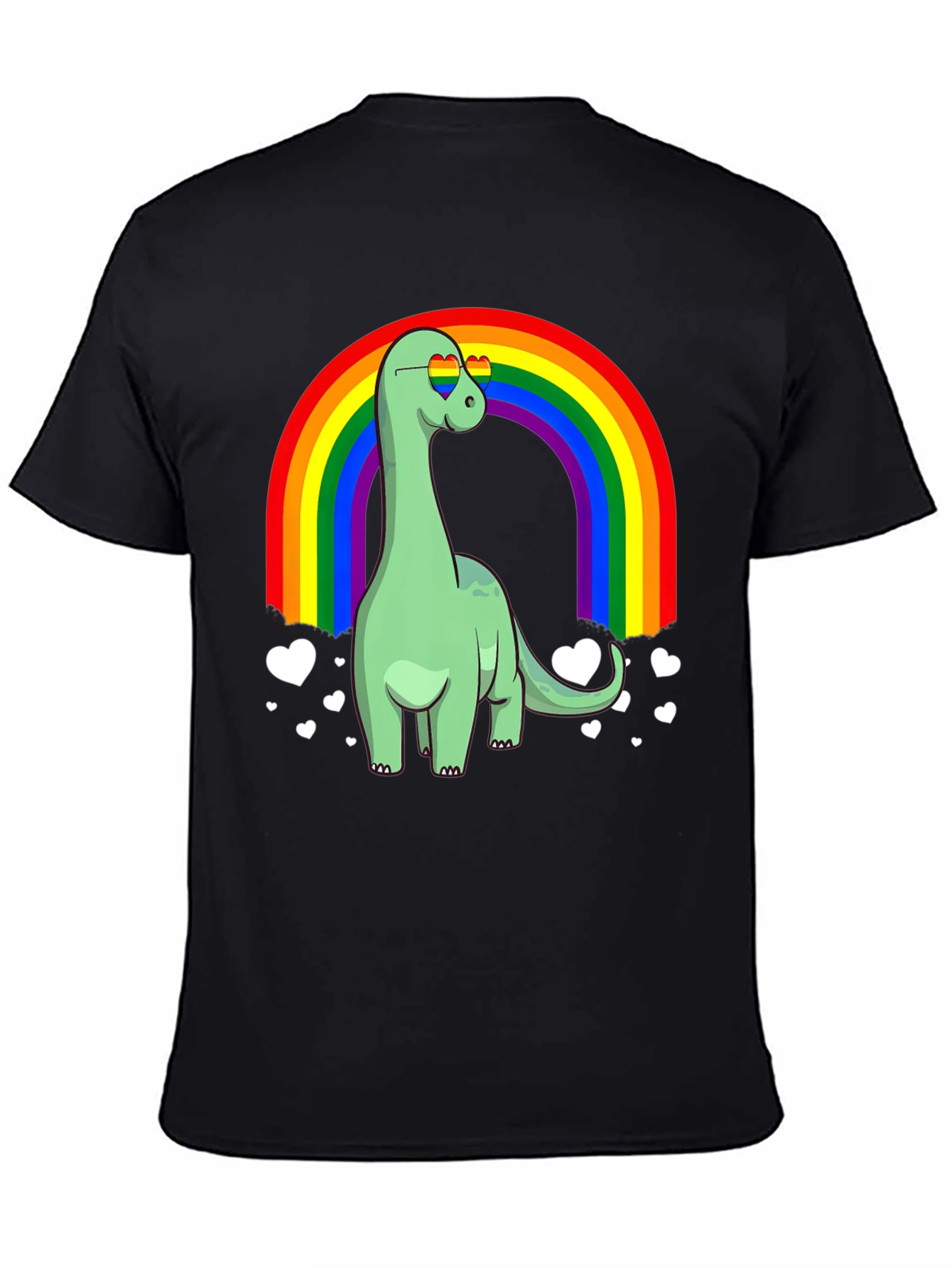 Dino Rainbow Pride T-Shirt