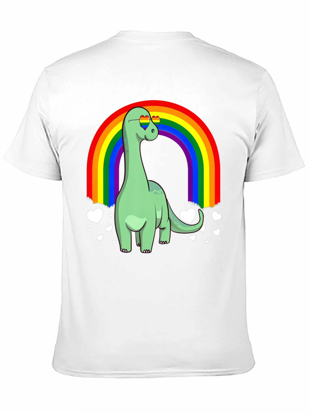 Dino Rainbow Pride T-Shirt