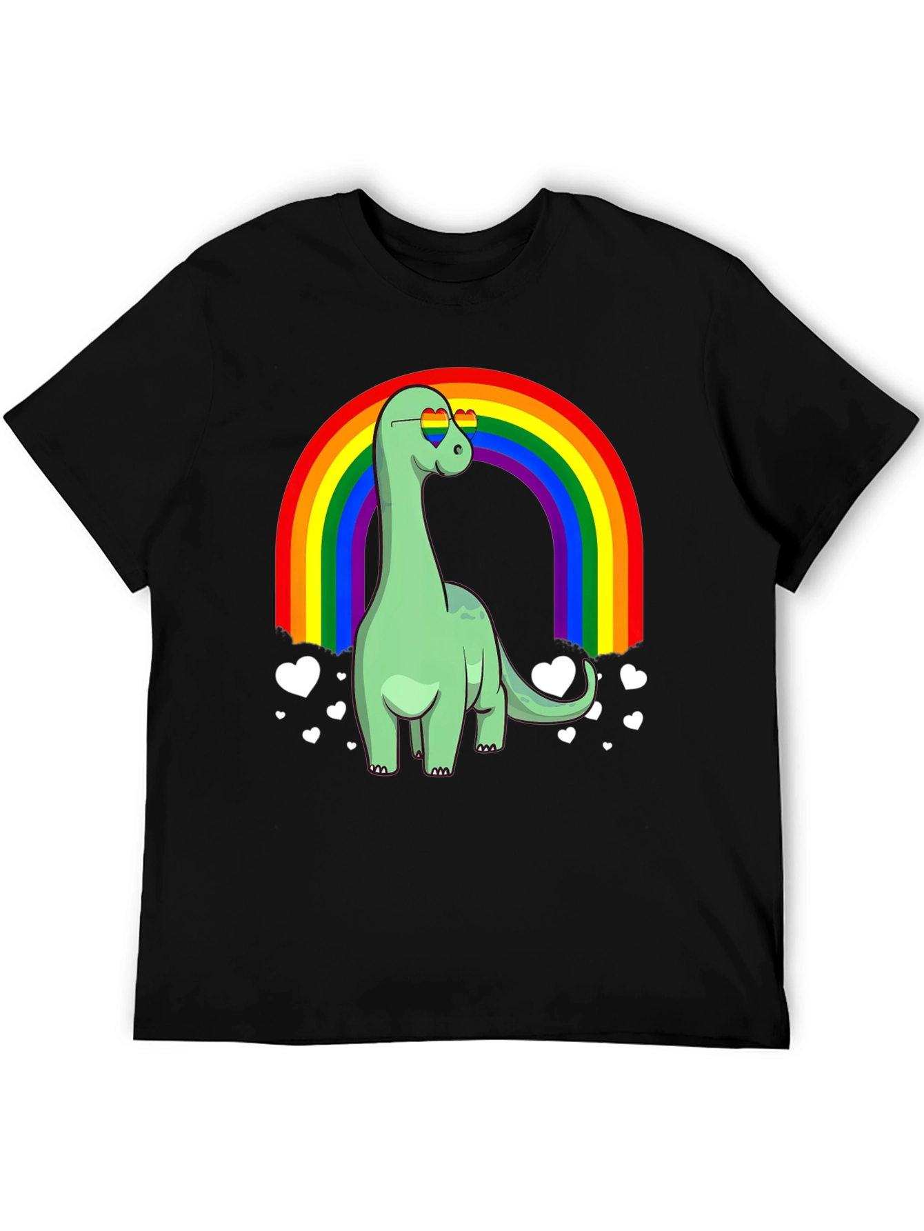 Dino Rainbow Pride T-Shirt