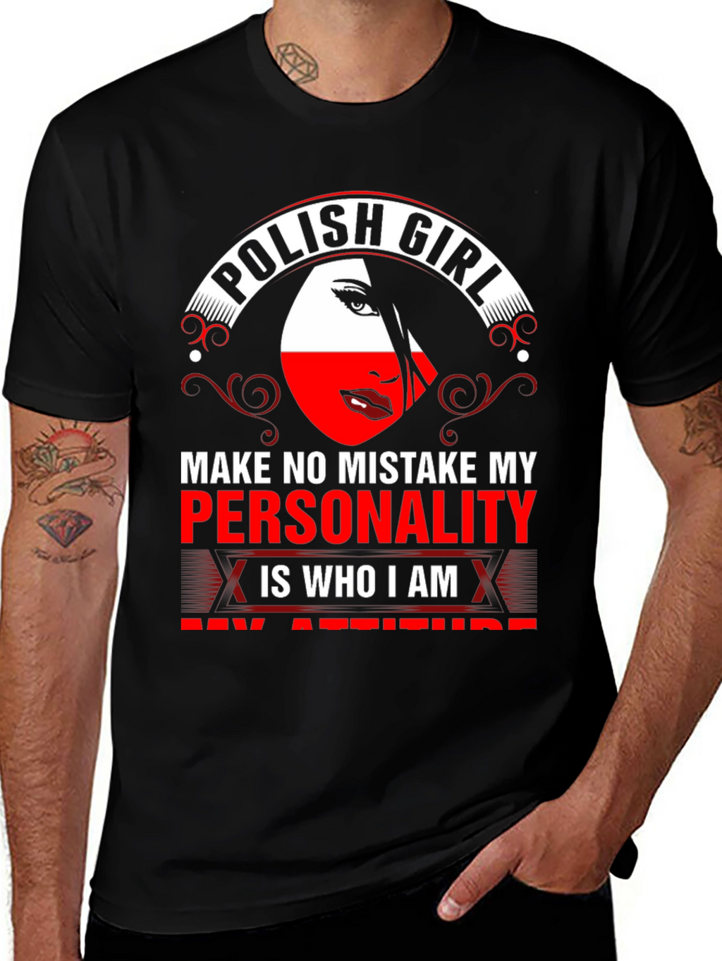 Polish Girl T-Shirt: Personality Pride Tee