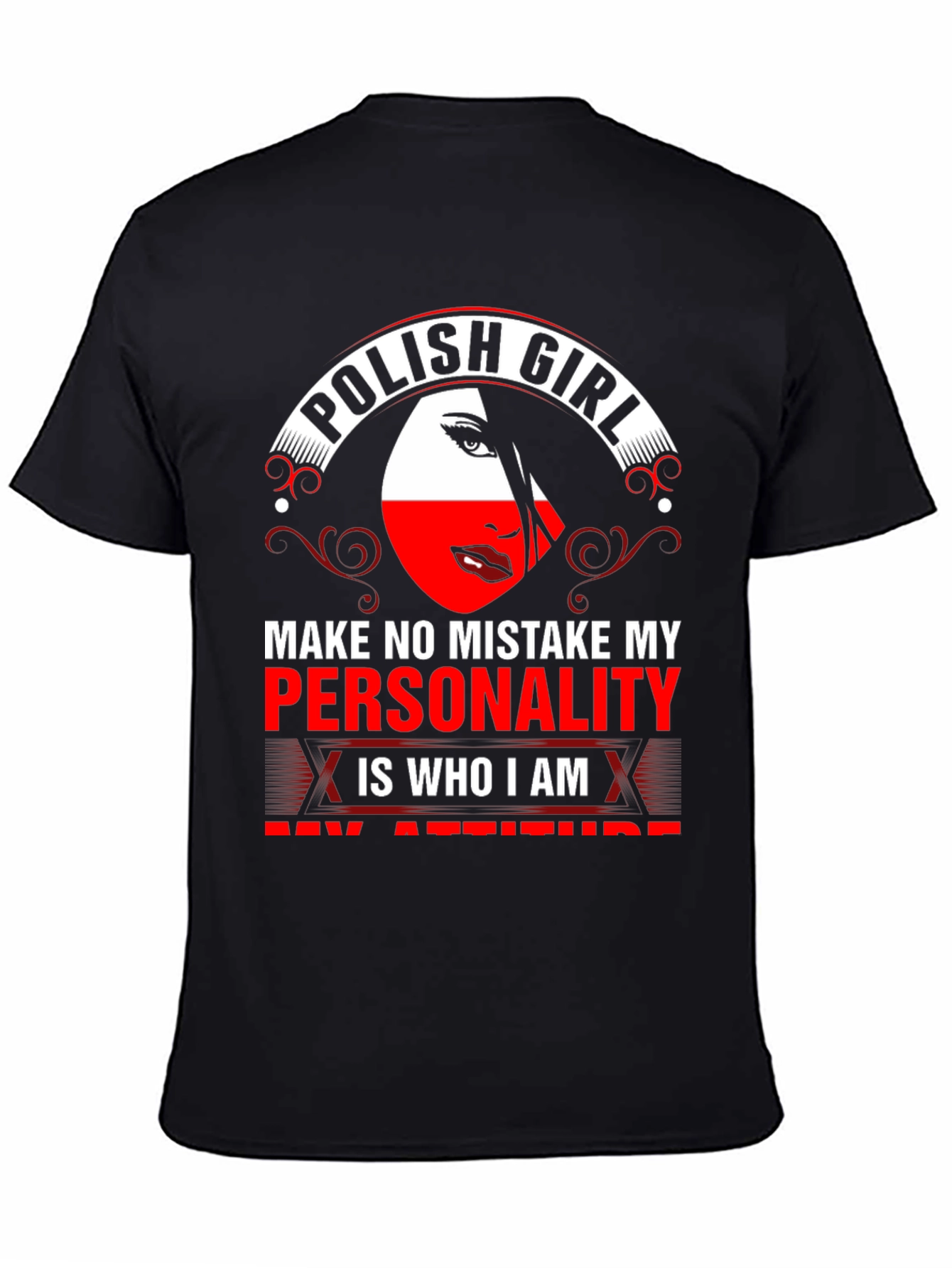 Polish Girl T-Shirt: Personality Pride Tee