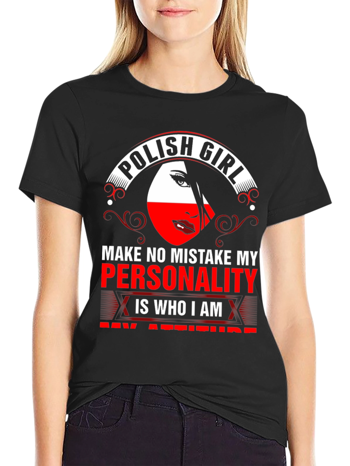 Polish Girl T-Shirt: Personality Pride Tee