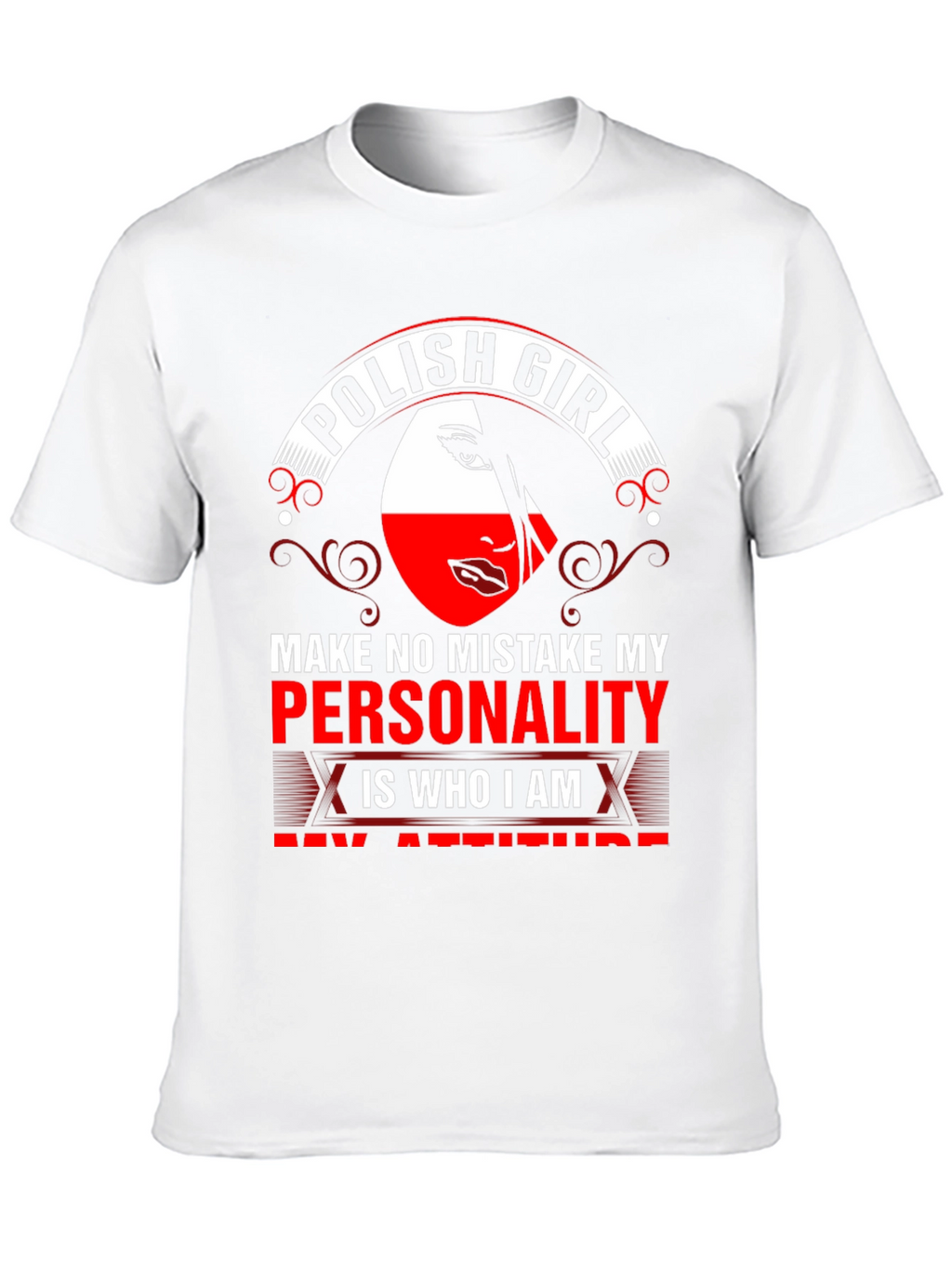 Polish Girl T-Shirt: Personality Pride Tee