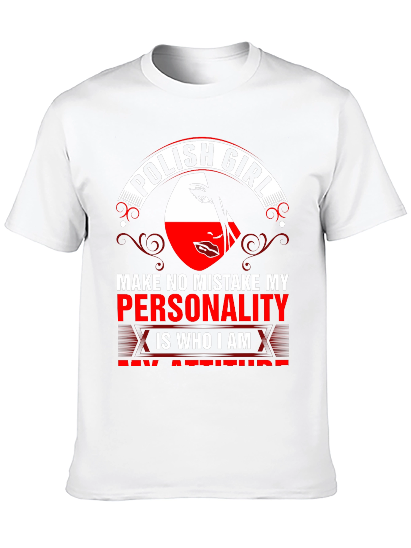 Polish Girl T-Shirt: Personality Pride Tee