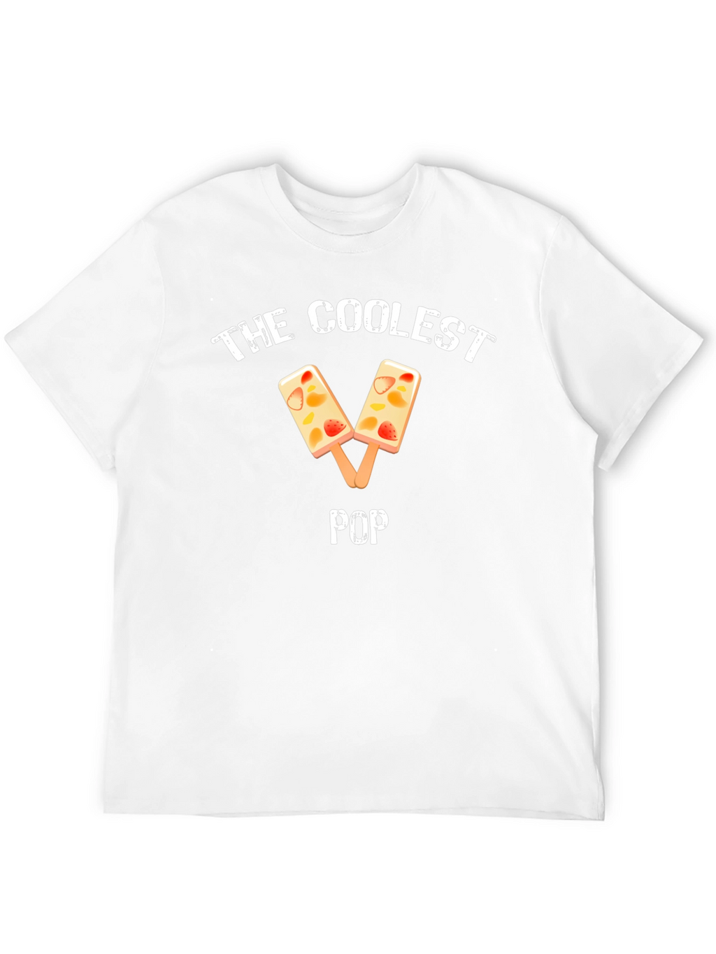 Coolest Pop Fruit Popsicle Black T-Shirt