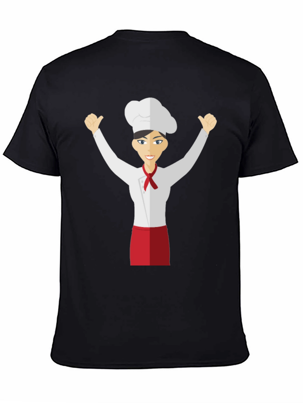 Chef Cartoon Graphic T-Shirt