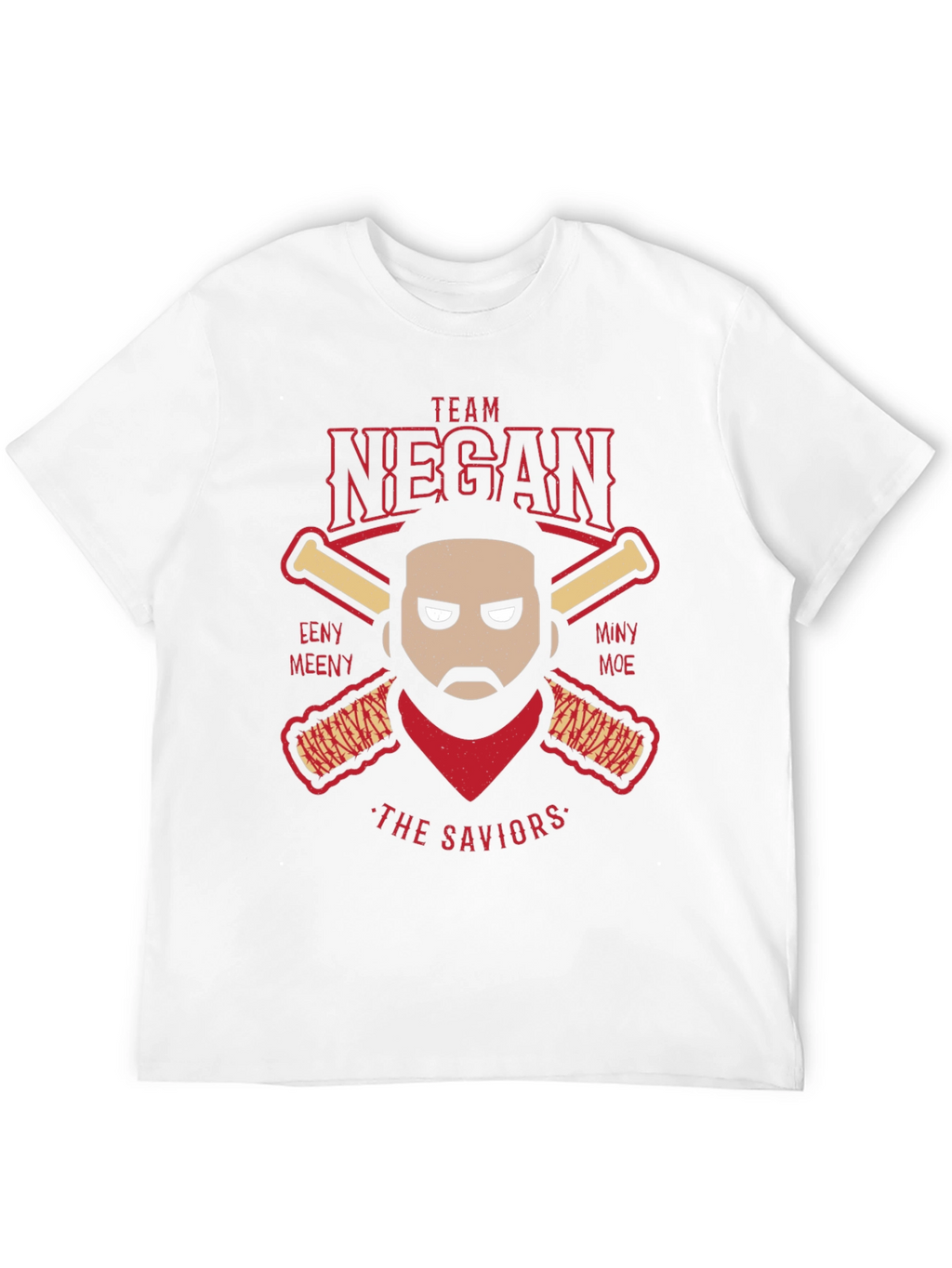 Team Negan Baseball T-Shirt The Walking Dead Tee