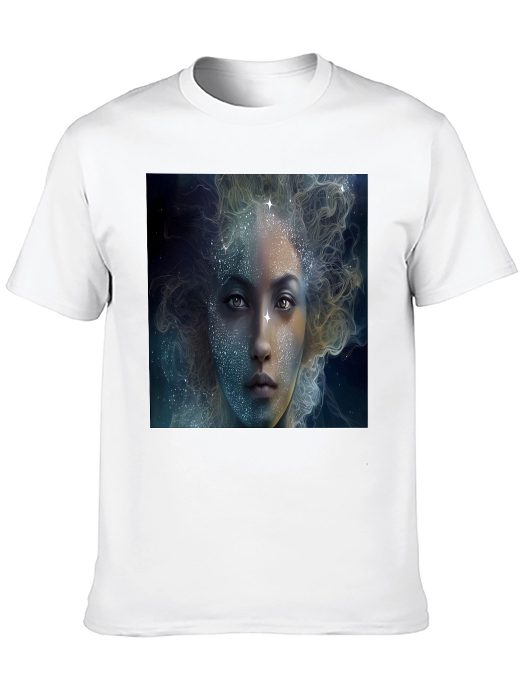Cosmic Beauty Graphic Tee - Unisex Black T-Shirt