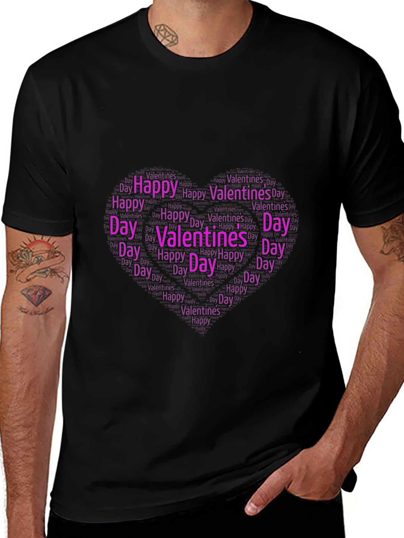 Happy Valentines Day Heart T-Shirt