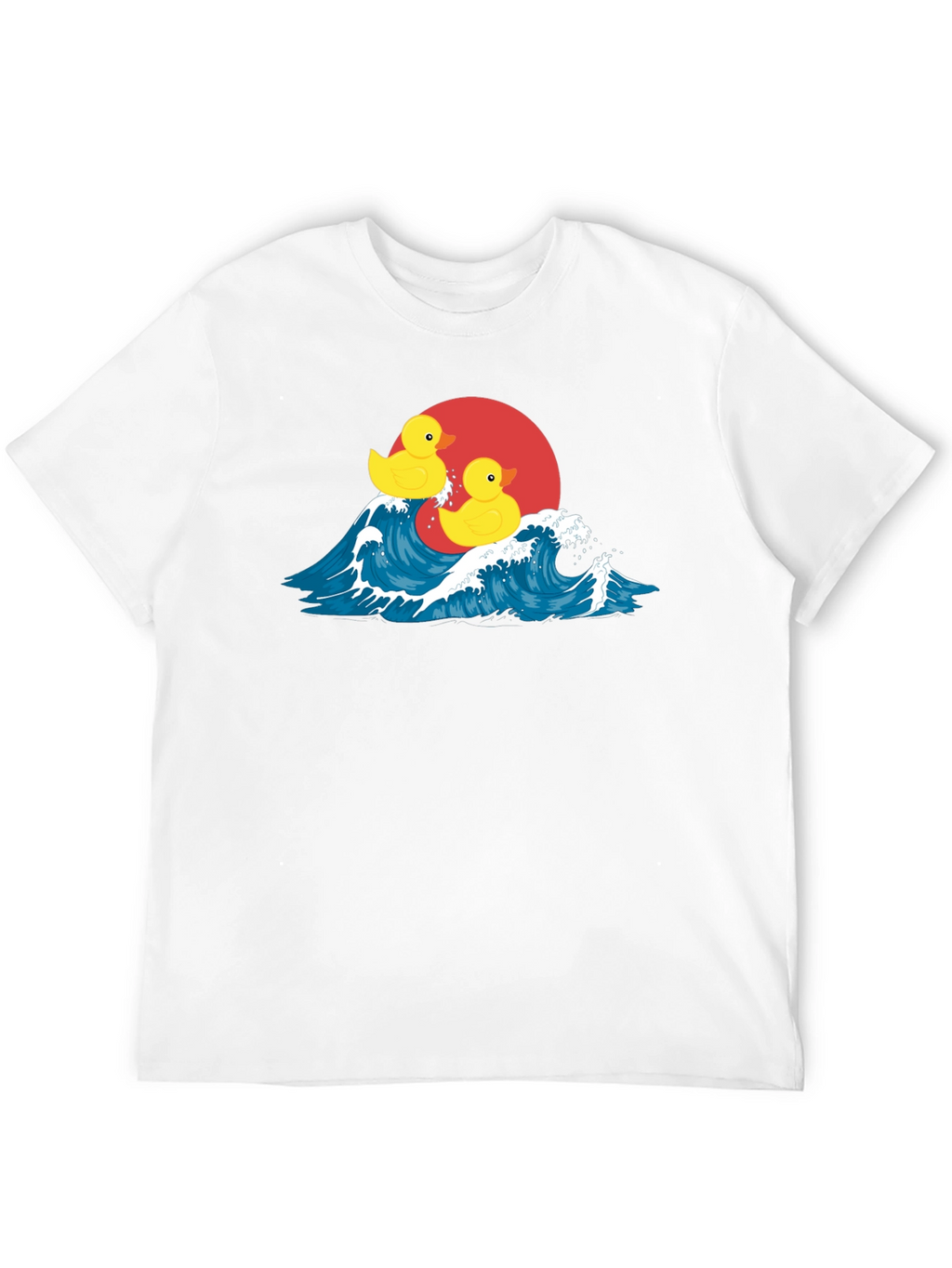 Duck Wave T-Shirt - Quirky Graphic Tee