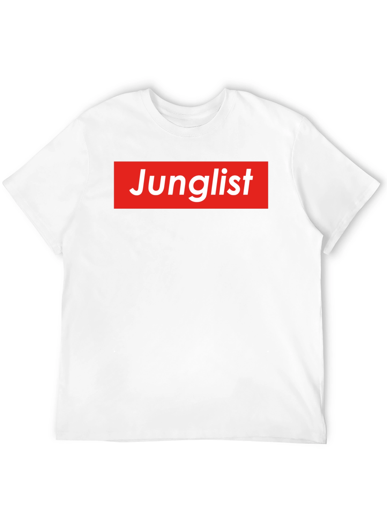 Junglist T-Shirt - Red Box Logo