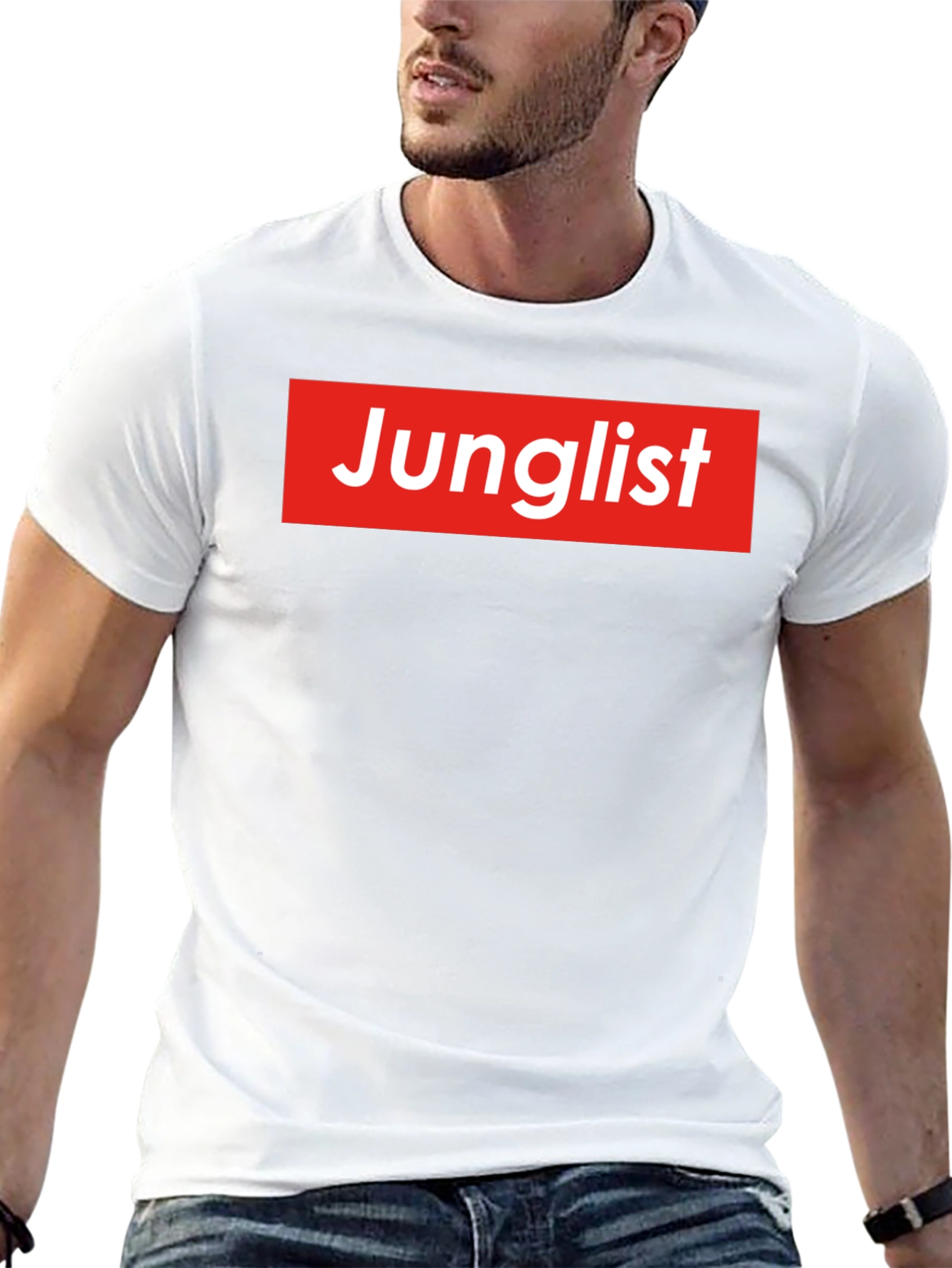 Junglist T-Shirt - Red Box Logo