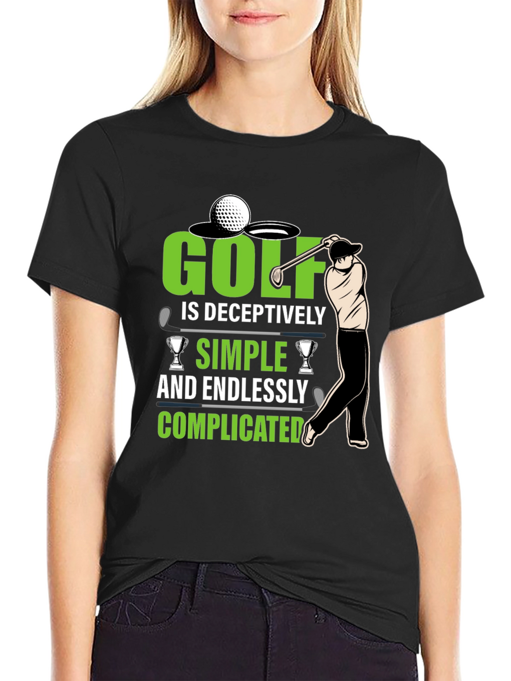 Golf Deceptively Simple T-Shirt