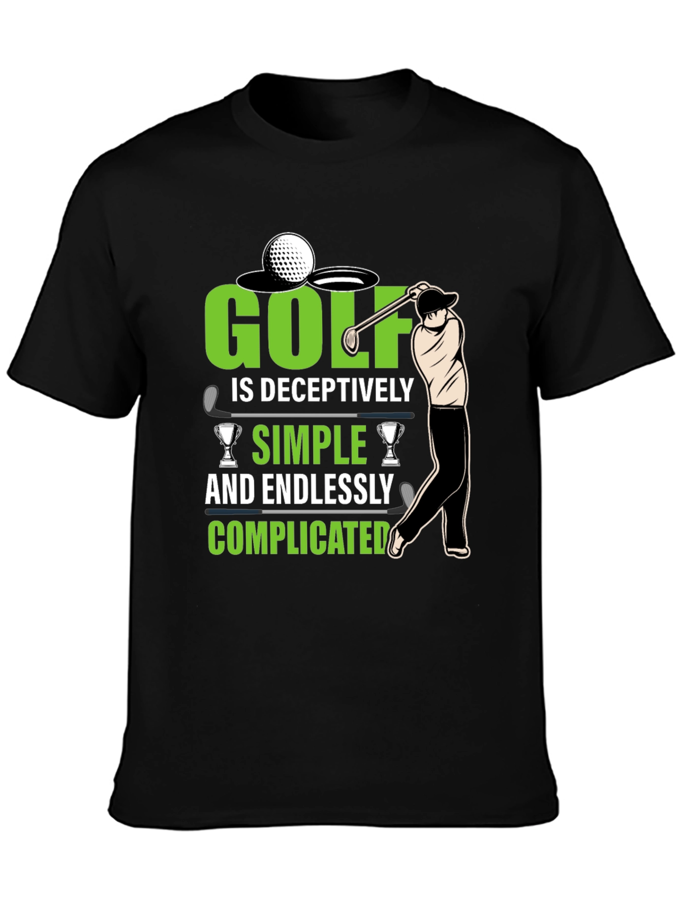 Golf Deceptively Simple T-Shirt