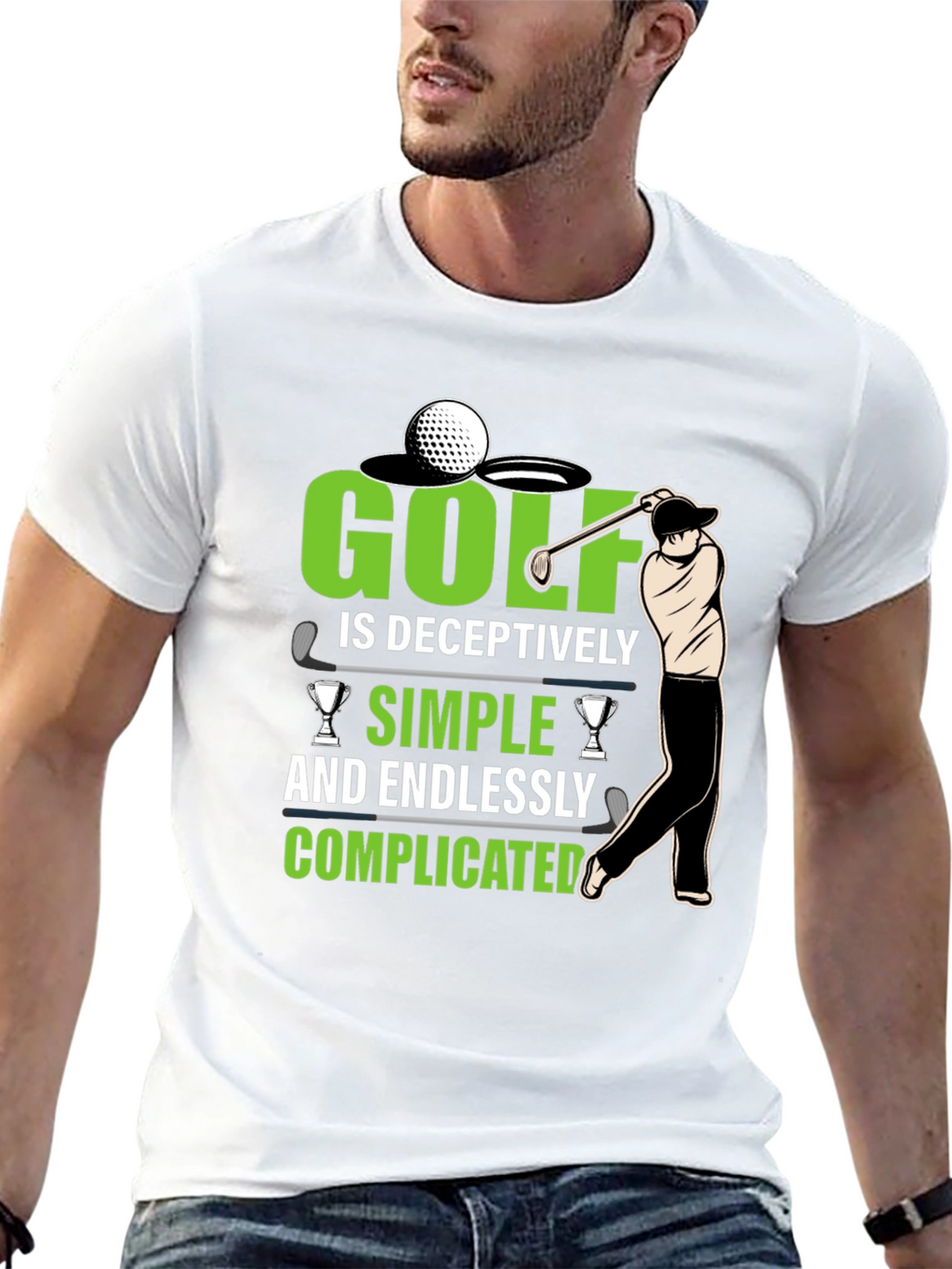Golf Deceptively Simple T-Shirt