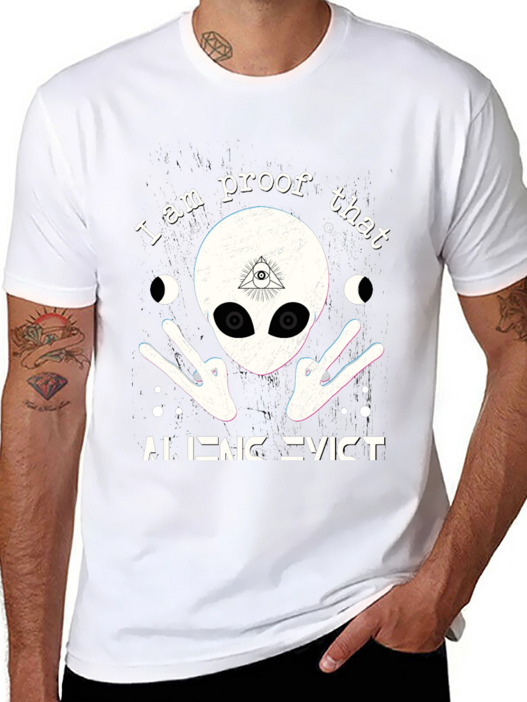 Alien Evict T-Shirt - Proof Graphic Tee