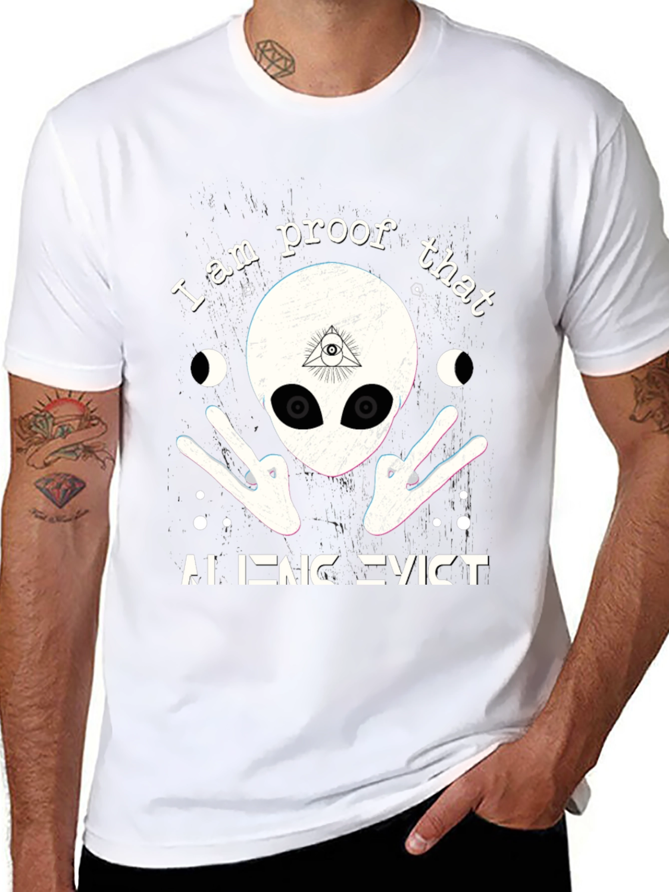 Alien Evict T-Shirt - Proof Graphic Tee