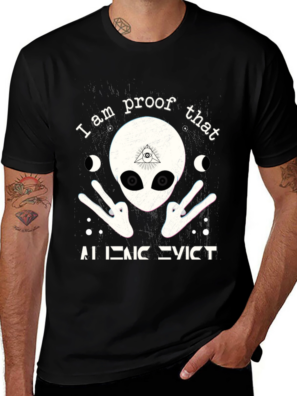 Alien Evict T-Shirt - Proof Graphic Tee