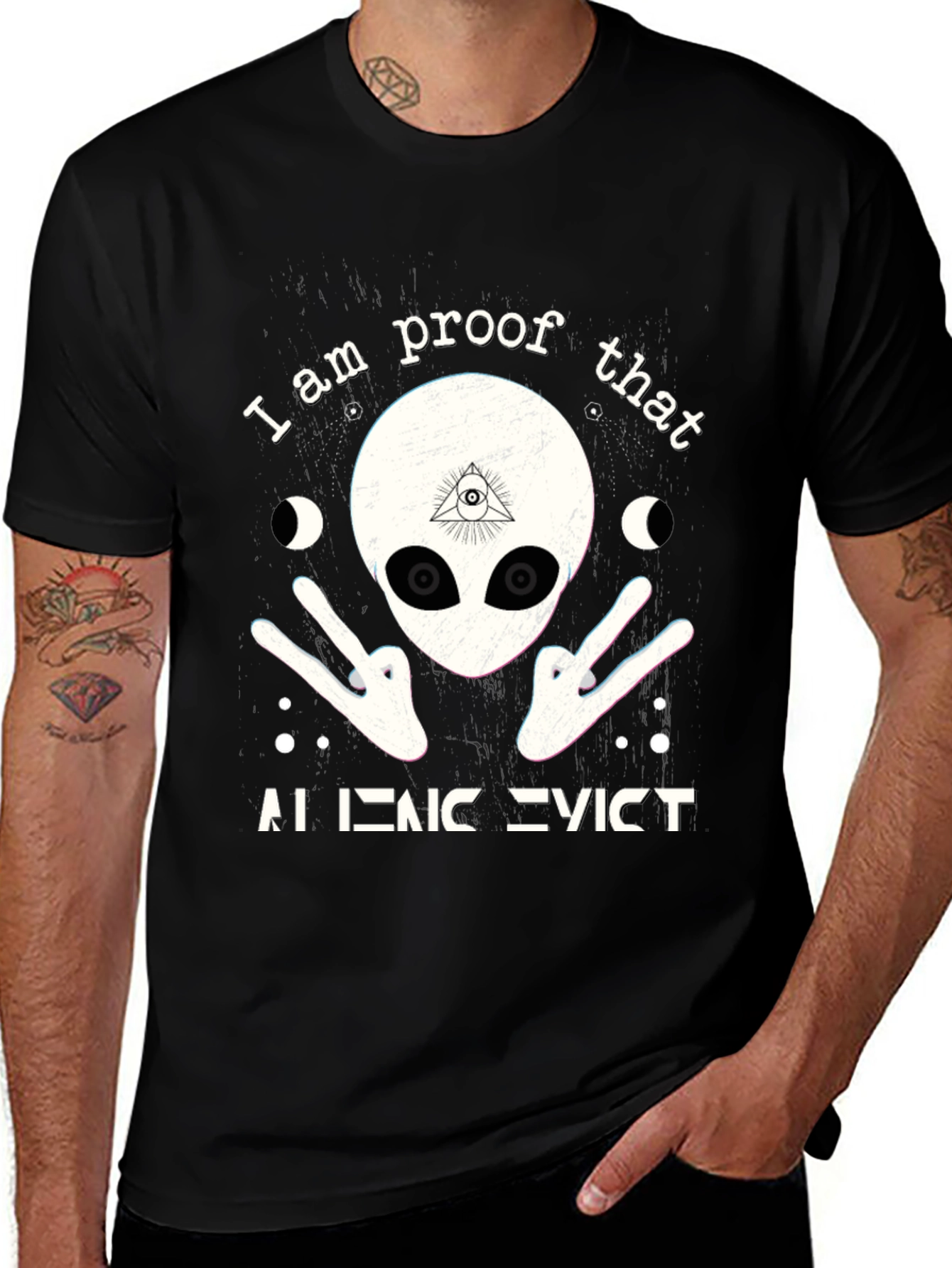 Alien Evict T-Shirt - Proof Graphic Tee