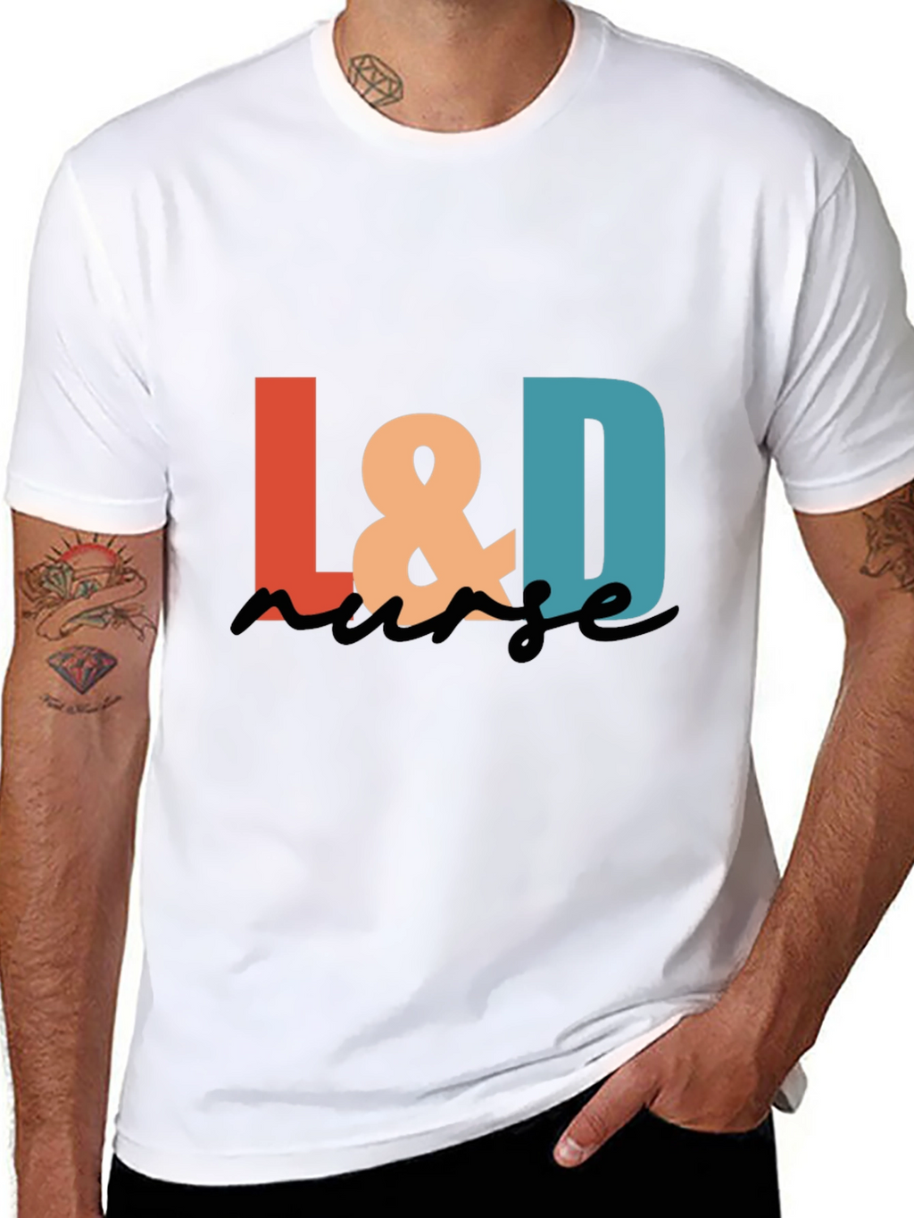 L&D Nurse Graphic T-Shirt - Stylish & Comfortable