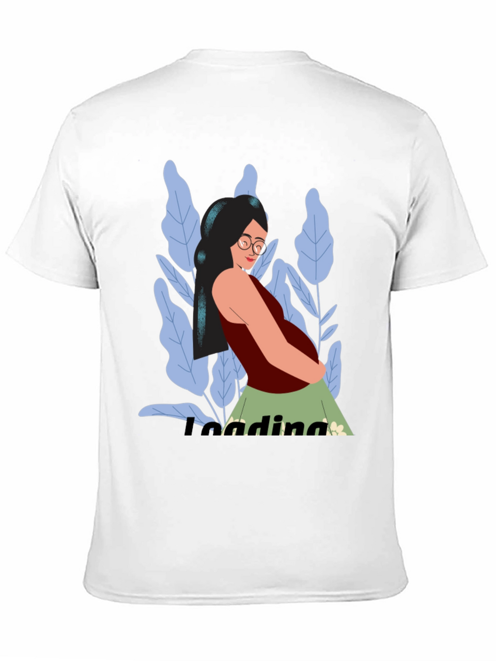 Stylish Loading Graphic Print T-Shirt