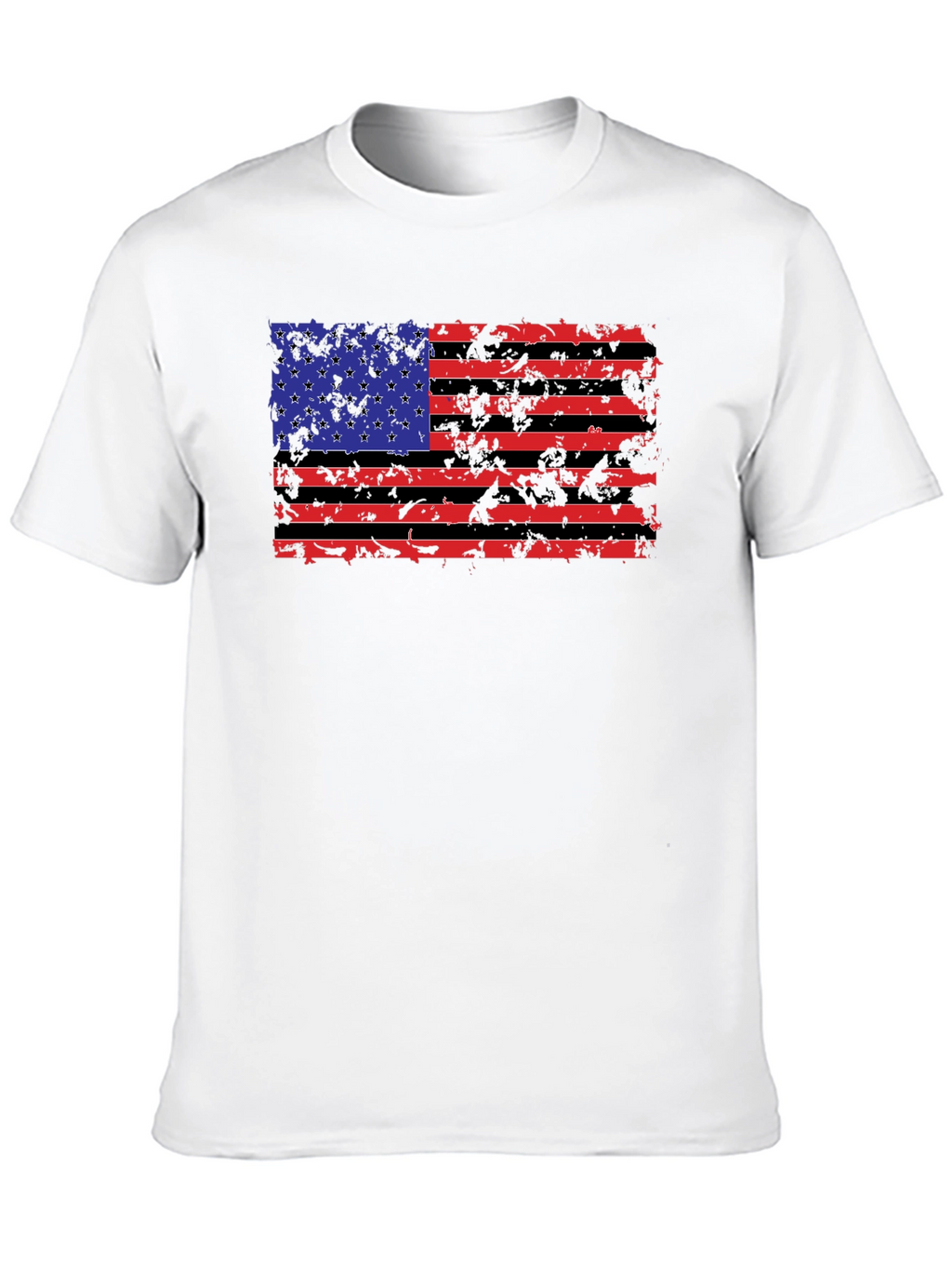 American Flag Graphic T-Shirt