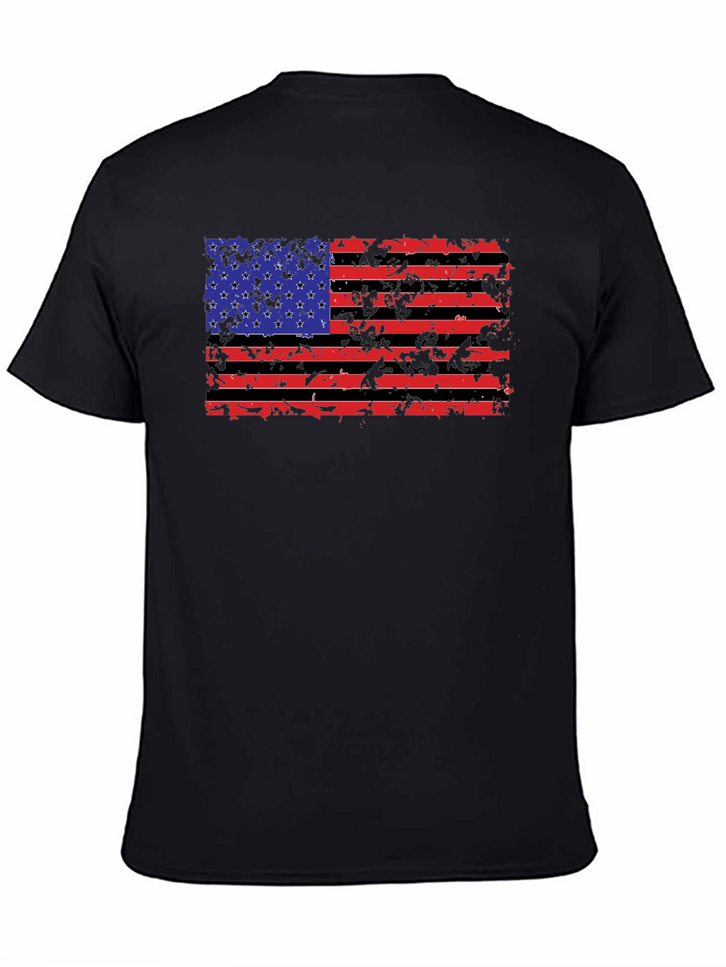 American Flag Graphic T-Shirt