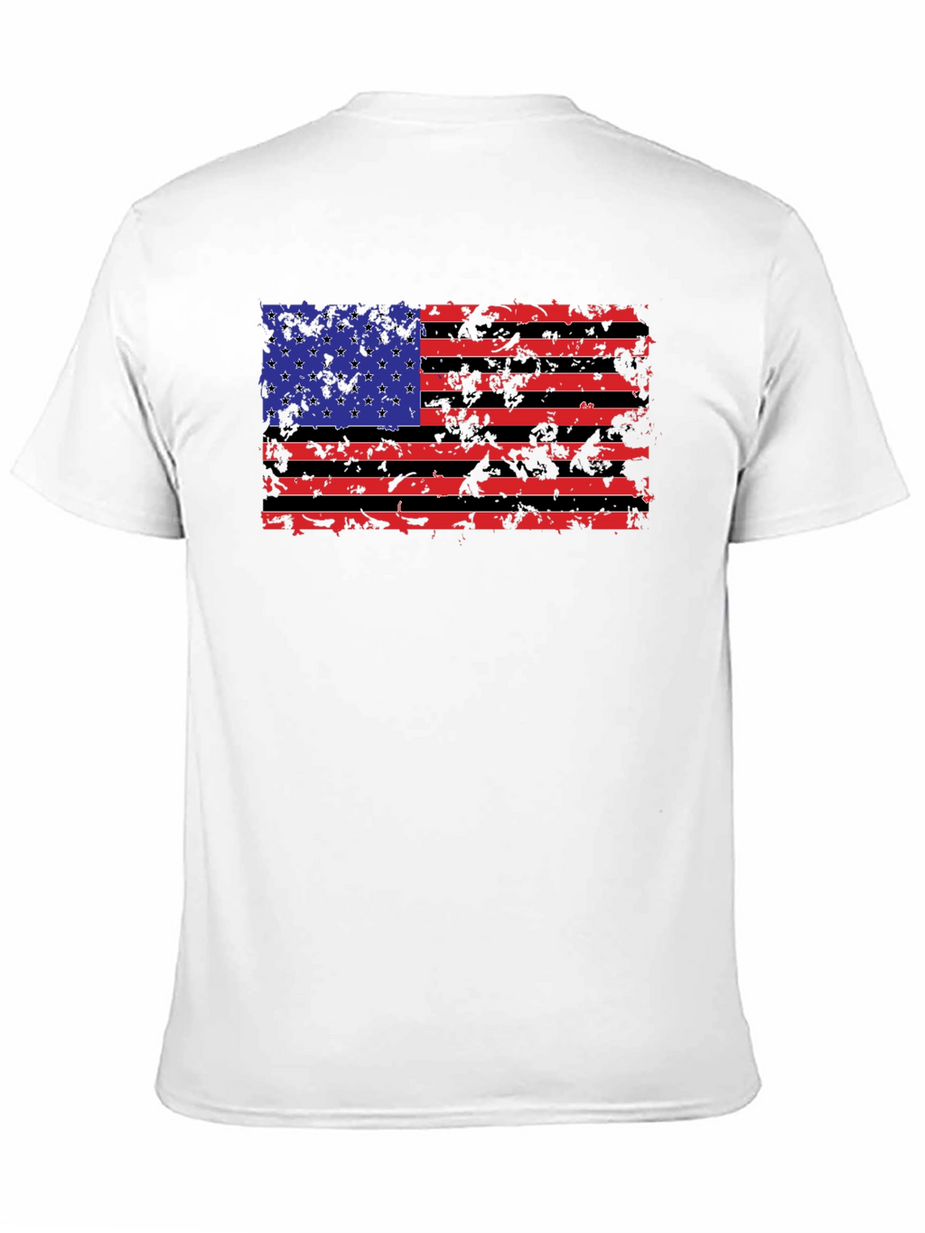 American Flag Graphic T-Shirt