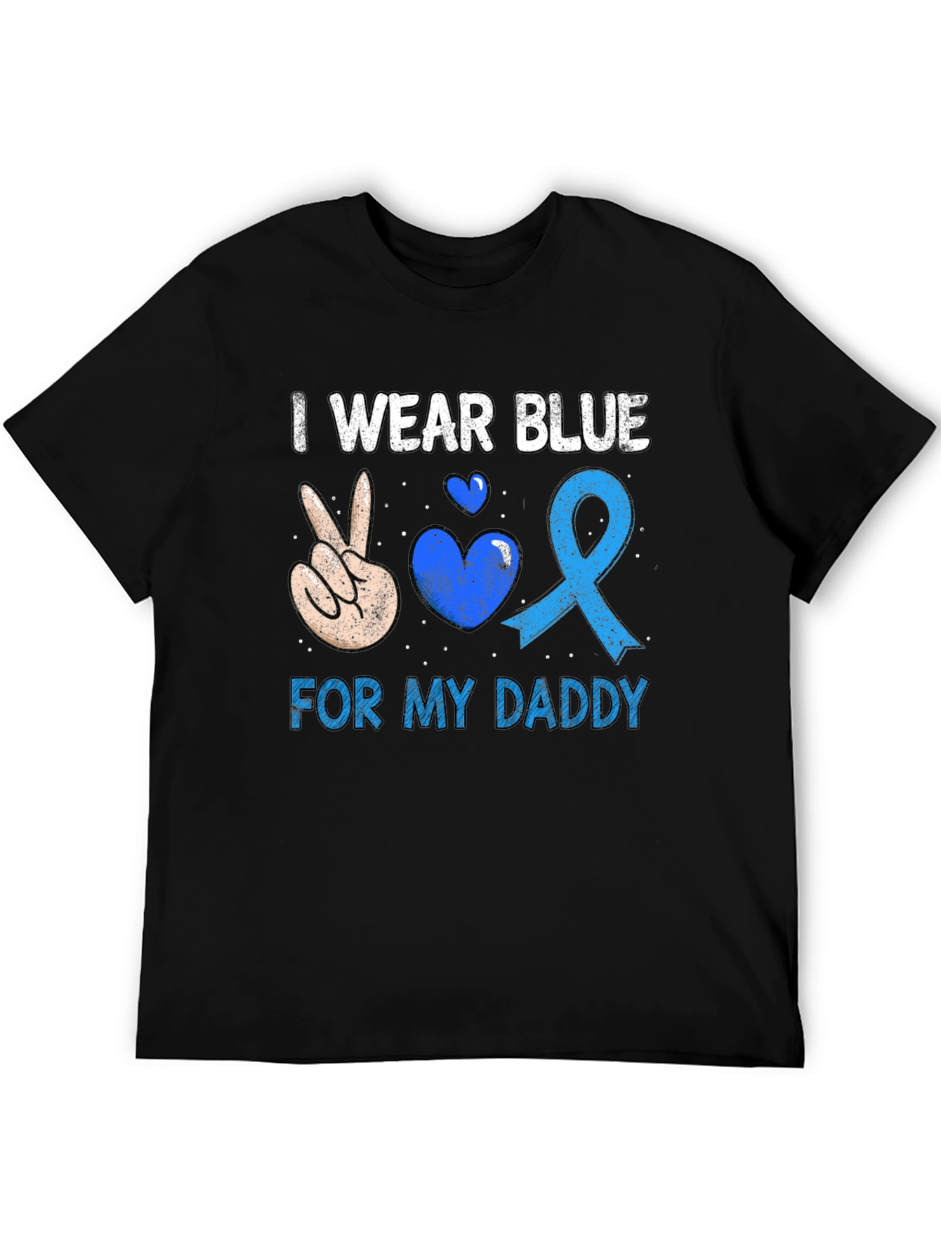 I Wear Blue For My Daddy T-Shirt