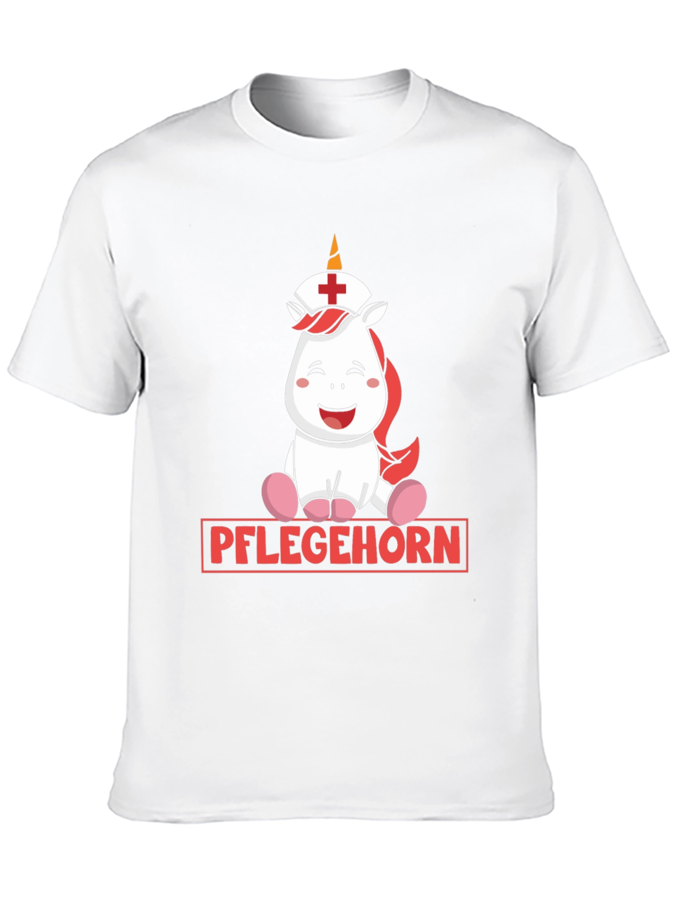 Pflegehorn Nurse Unicorn Graphic T-Shirt