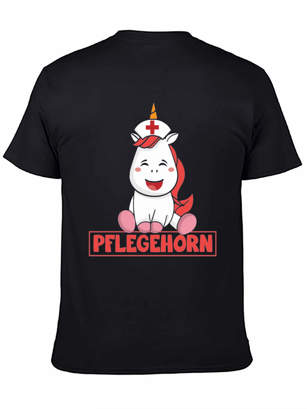Pflegehorn Nurse Unicorn Graphic T-Shirt