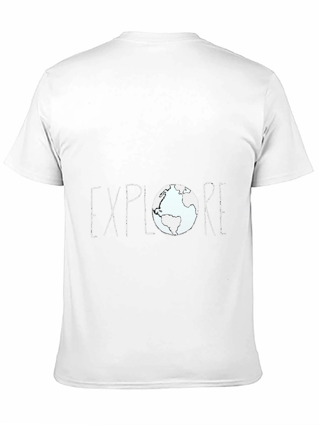 Explore Earth Graphic Tee - Black