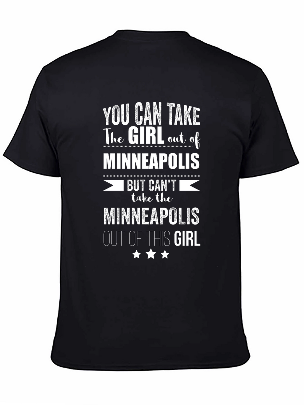 Minneapolis Girl T-Shirt - City Pride Tee