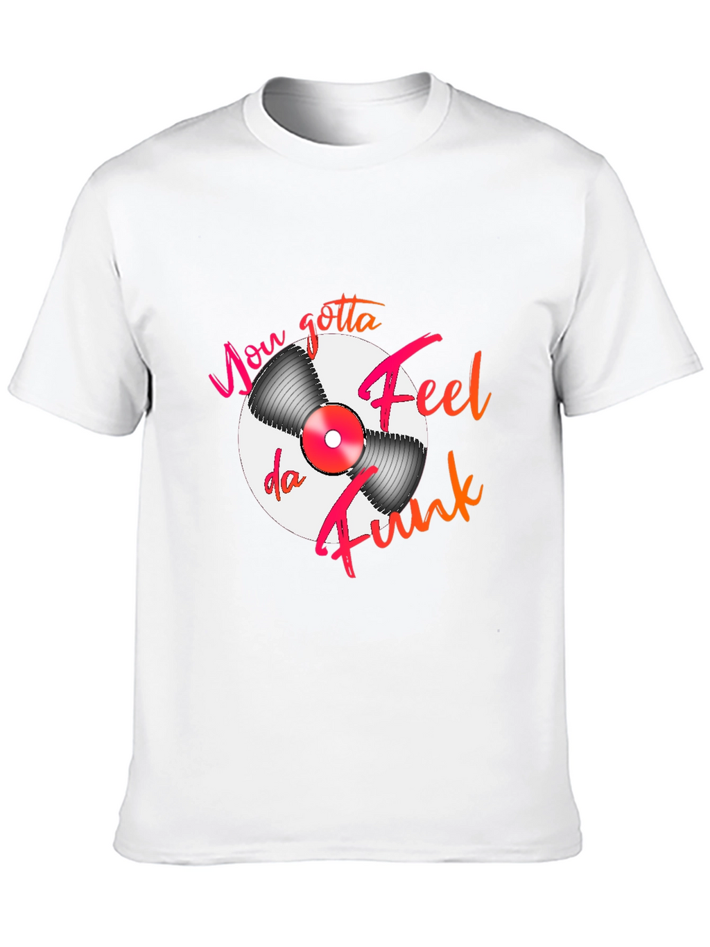 Feel Da Funk Graphic T-Shirt - Black