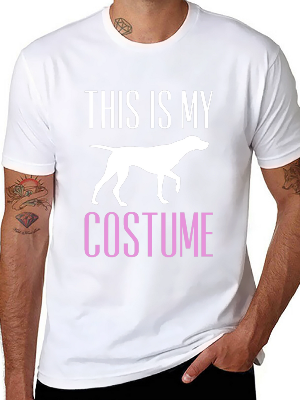 Funny Dog Halloween Costume T-Shirt