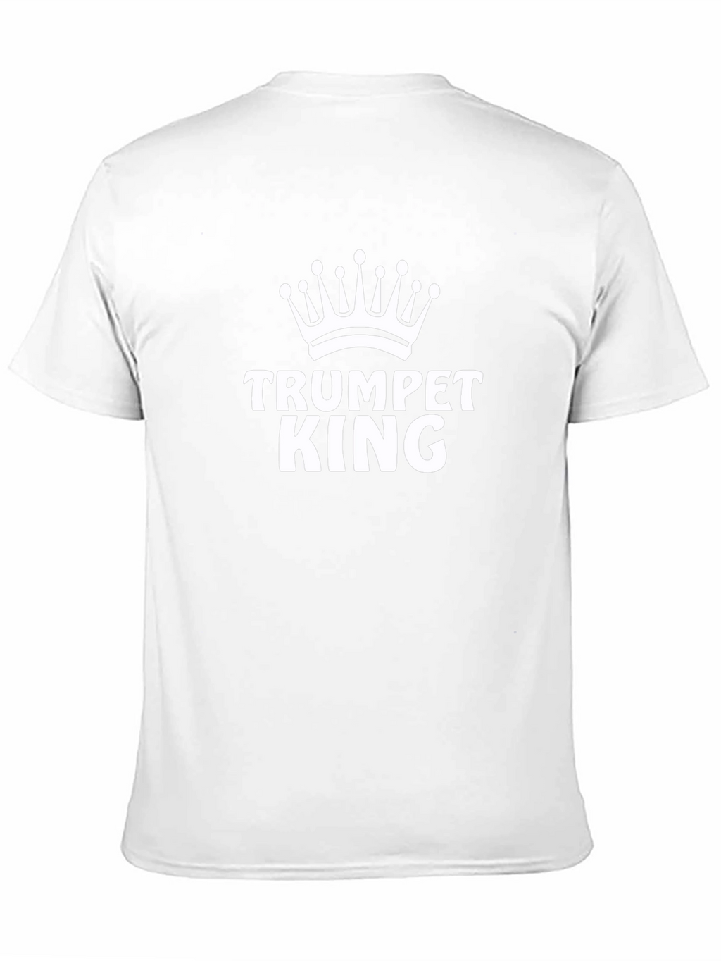 Trumpet King Graphic T-Shirt - Musical Instrument Tee