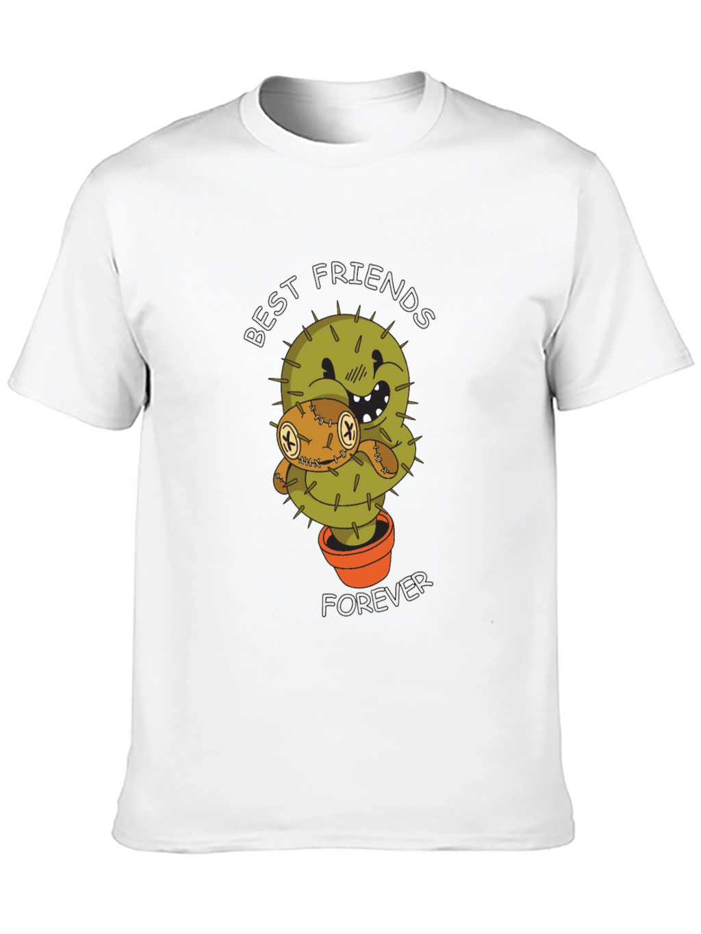 Best Friends Forever Cactus Graphic Tee