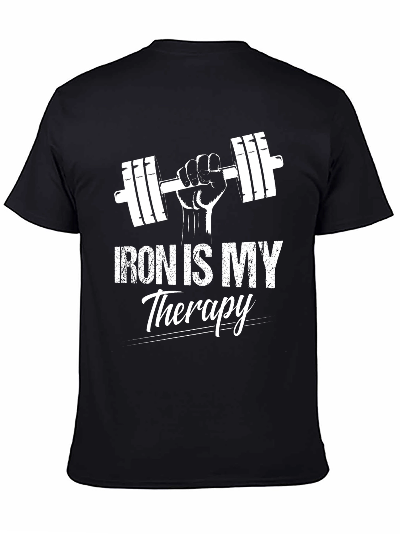 Iron is My Therapy Gym T-Shirt