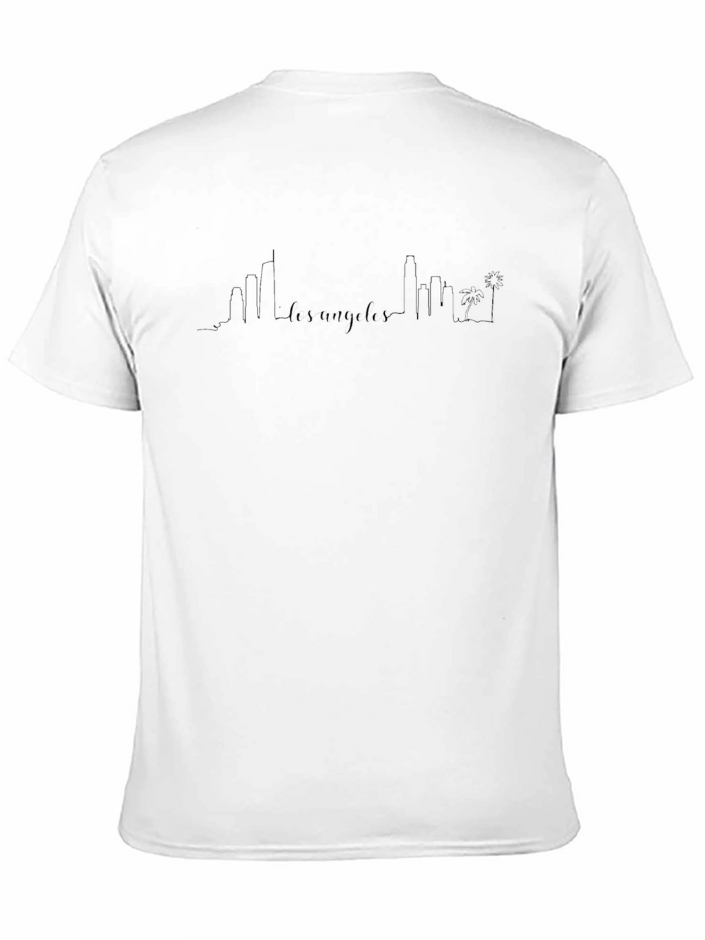 Los Angeles Skyline Graphic Tee - Soft Cotton Blend