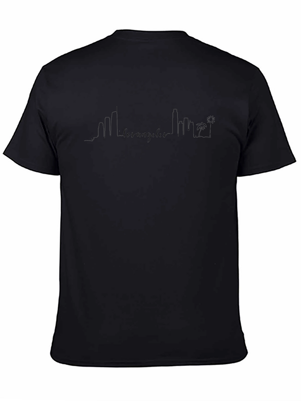 Los Angeles Skyline Graphic Tee - Soft Cotton Blend