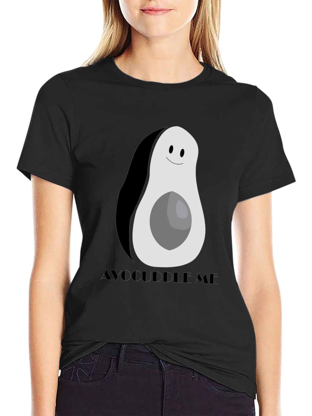 Avocuddle Me Graphic Tee - Fun Avocado Shirt