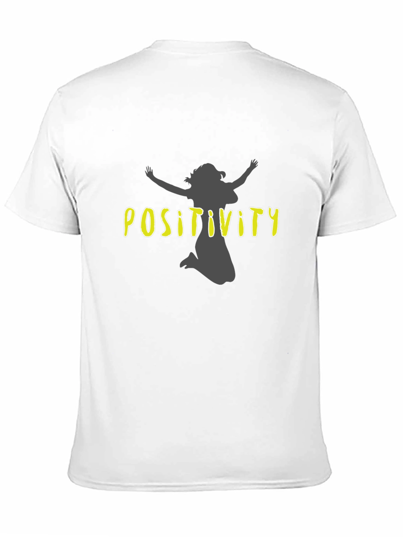 Positivity Graphic Tee - Unisex Black T-Shirt