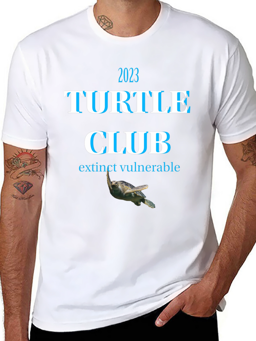 Turtle Club 2023 T-Shirt - Extinct Vulnerable