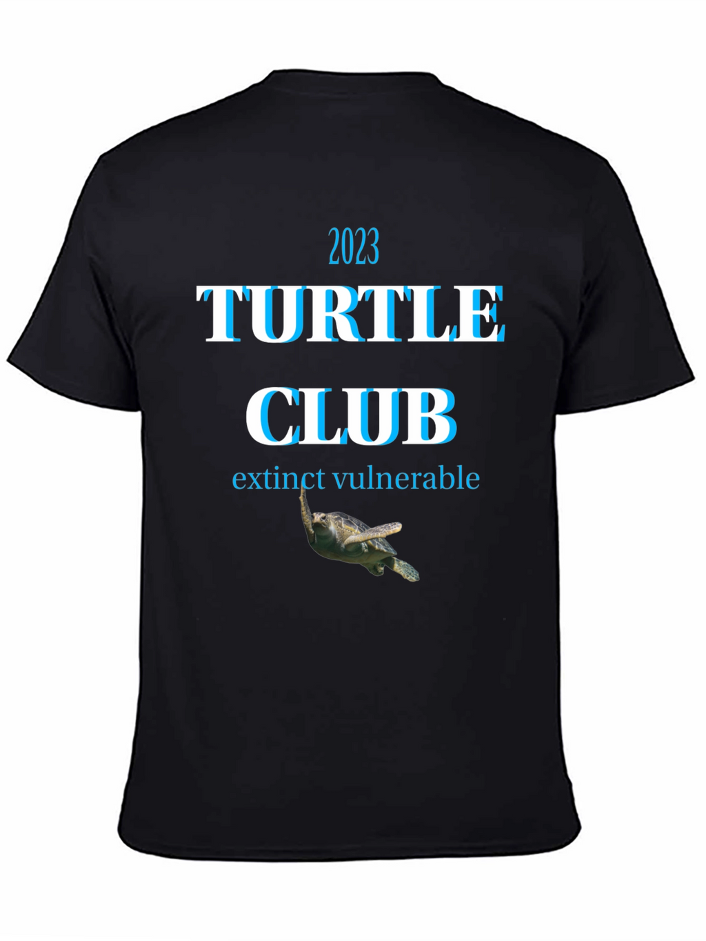 Turtle Club 2023 T-Shirt - Extinct Vulnerable
